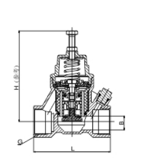 Y12X-16T型黄铜过滤型内螺纹减压阀.png